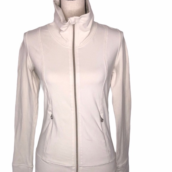 off white zipper jacket